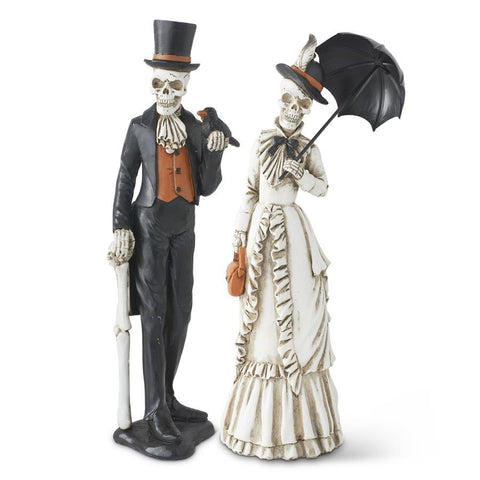 Victorian Skeleton Figures 13"