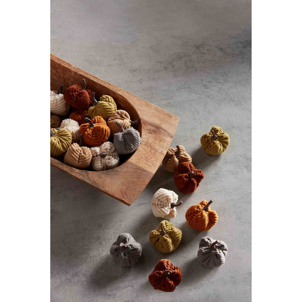 Corduroy Mini Pumpkin Set