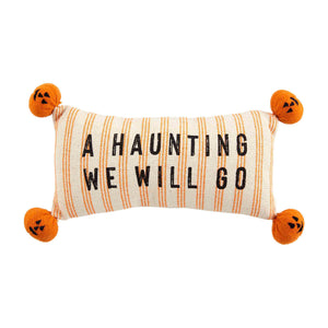 A Haunting We Will Go Mini Pillow