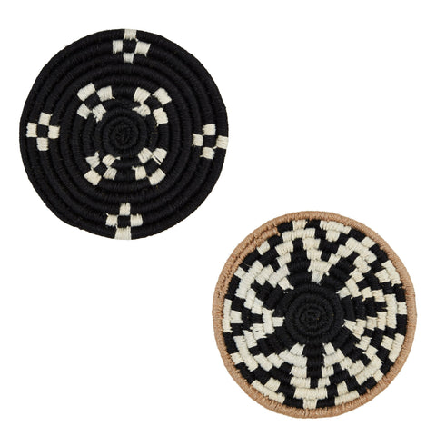 Black Coiled Trivets
