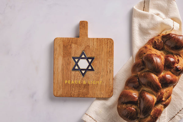 Hanukkah Enamel Star Board