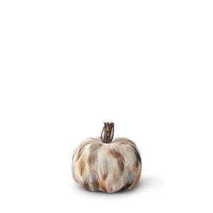 Feather Pumpkin 5"