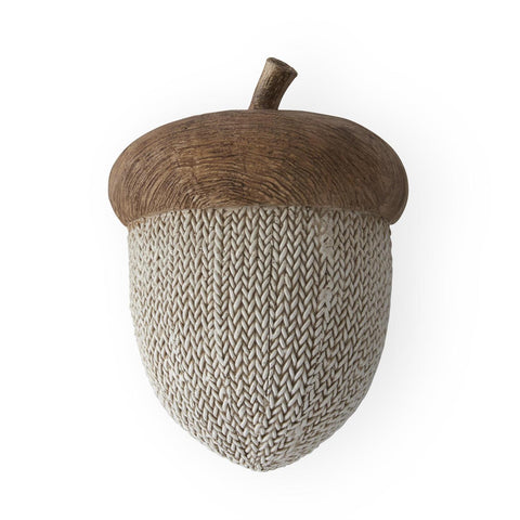 Woven & Woodgrain Acorn 3.5"