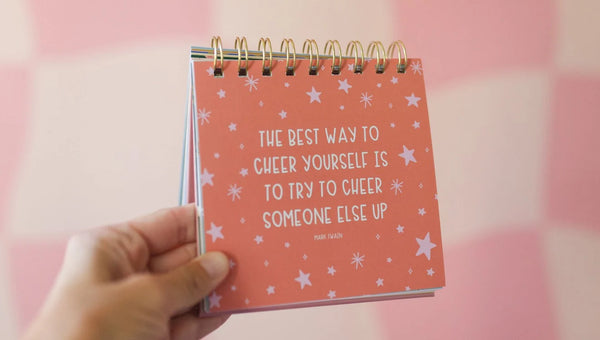 Desk Flip Calendar 52 Weeks of Happy