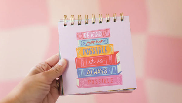 Desk Flip Calendar 52 Weeks of Happy