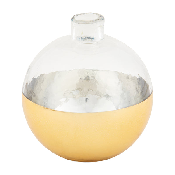 Glass & Gold Vases