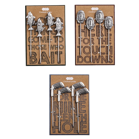 Men's Cocktail Pick Sets