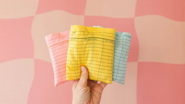 Yellow Library Card Tote Bag