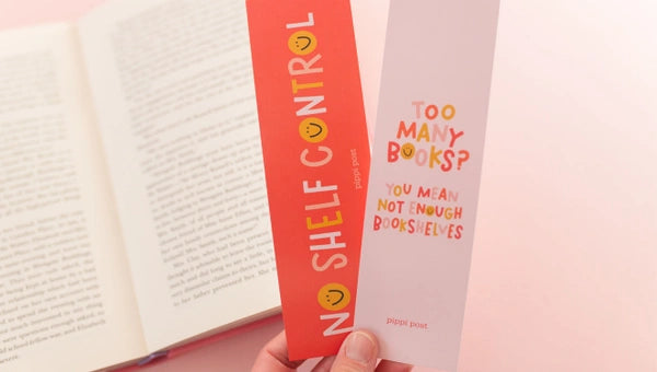 Too Many Books Bookmark Set