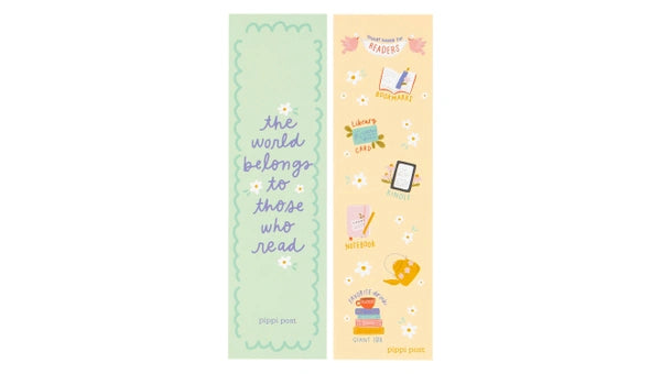 The World Belongs to Those Who Read Bookmark Set