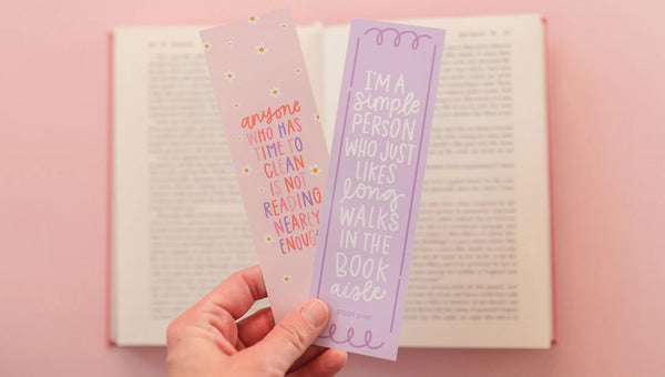 Long Walks in the Book Aisle Bookmark Set
