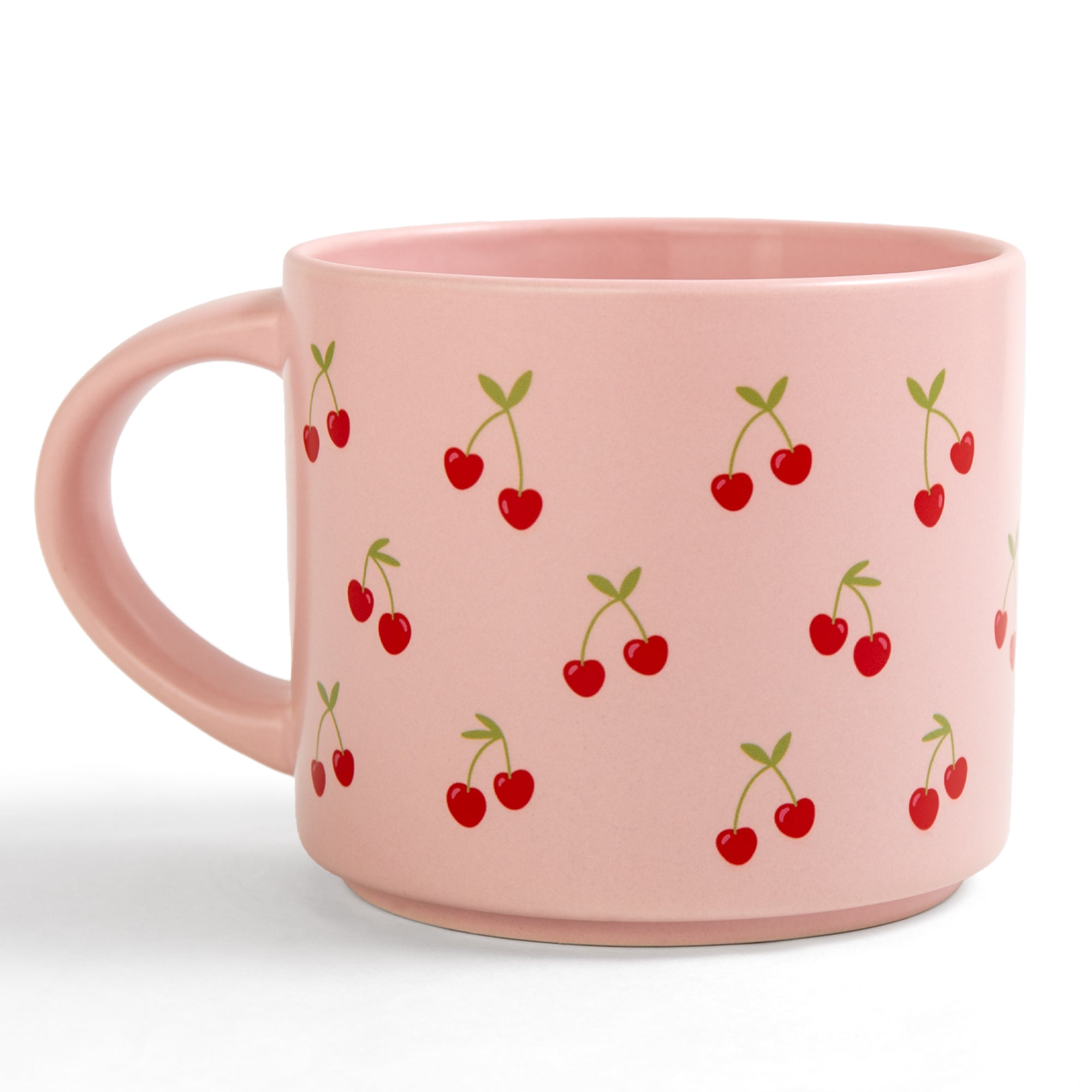 Cherries Large Ceramic Mug