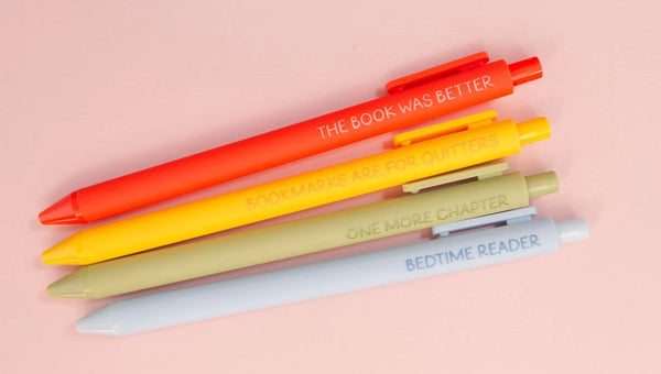 The Book Was Better Pen Set