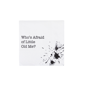 Who's Afraid Cocktail Napkins