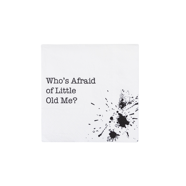 Who's Afraid Cocktail Napkins
