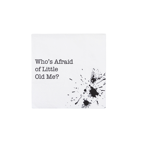 Who's Afraid Cocktail Napkins