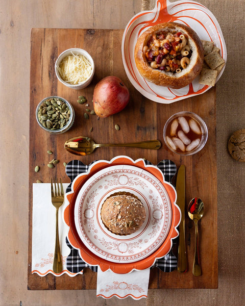 Fall Pumpkin Guest Napkin
