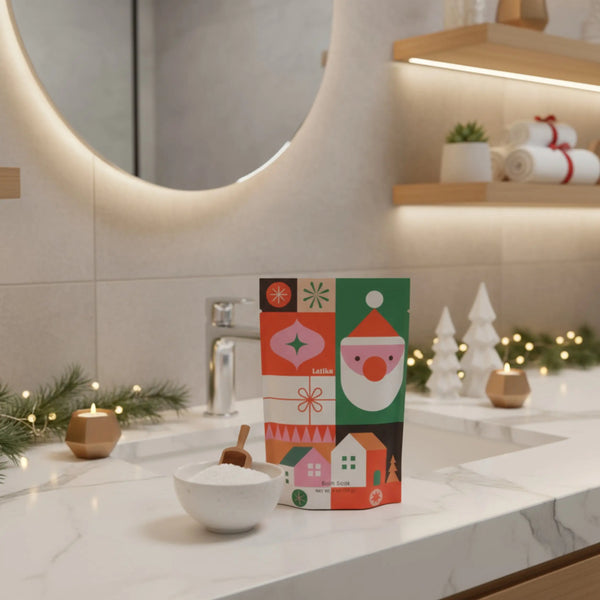Holiday Bath Soak - Geo Santa