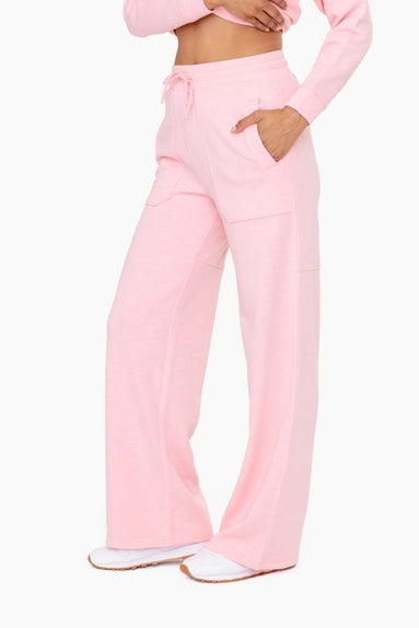 French Terry Lounge Pants Pink