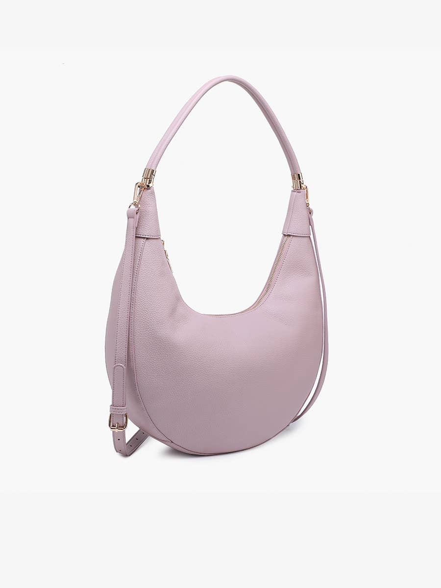 Alex Crescent Crossbody — Taupe