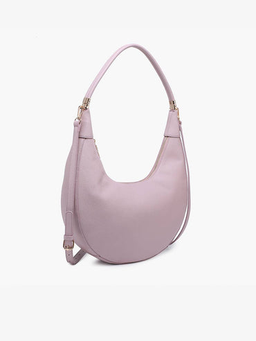 Alex Crescent Crossbody — Taupe