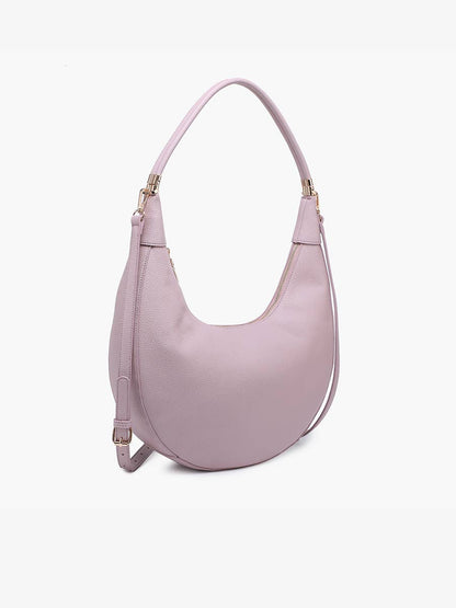 Alex Crescent Crossbody — Taupe