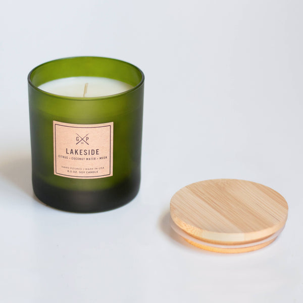 Lakeside Balsam + Feather Candle
