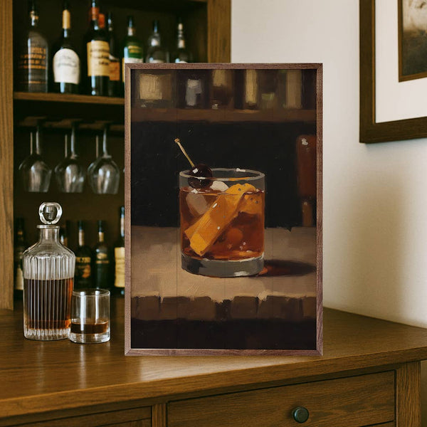 Old Fashioned Sign 5x8