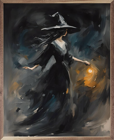 Witch Hunt Sign 8x10
