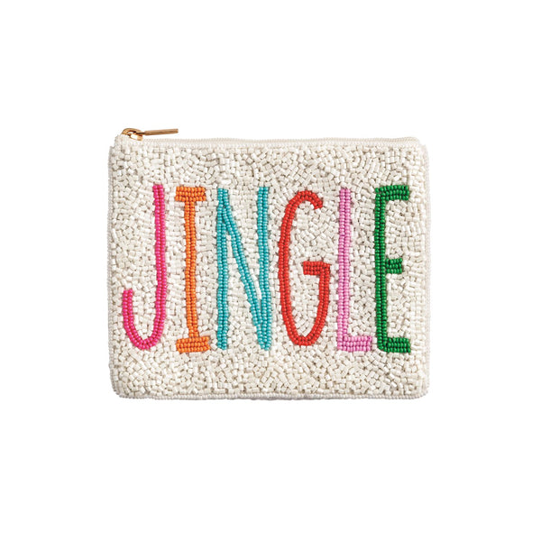 Holiday Beaded Clutch & Coin Purse