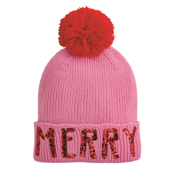 Holiday Sequin Beanies