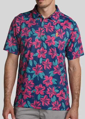 Remastered Men's Golf Polo Navy
