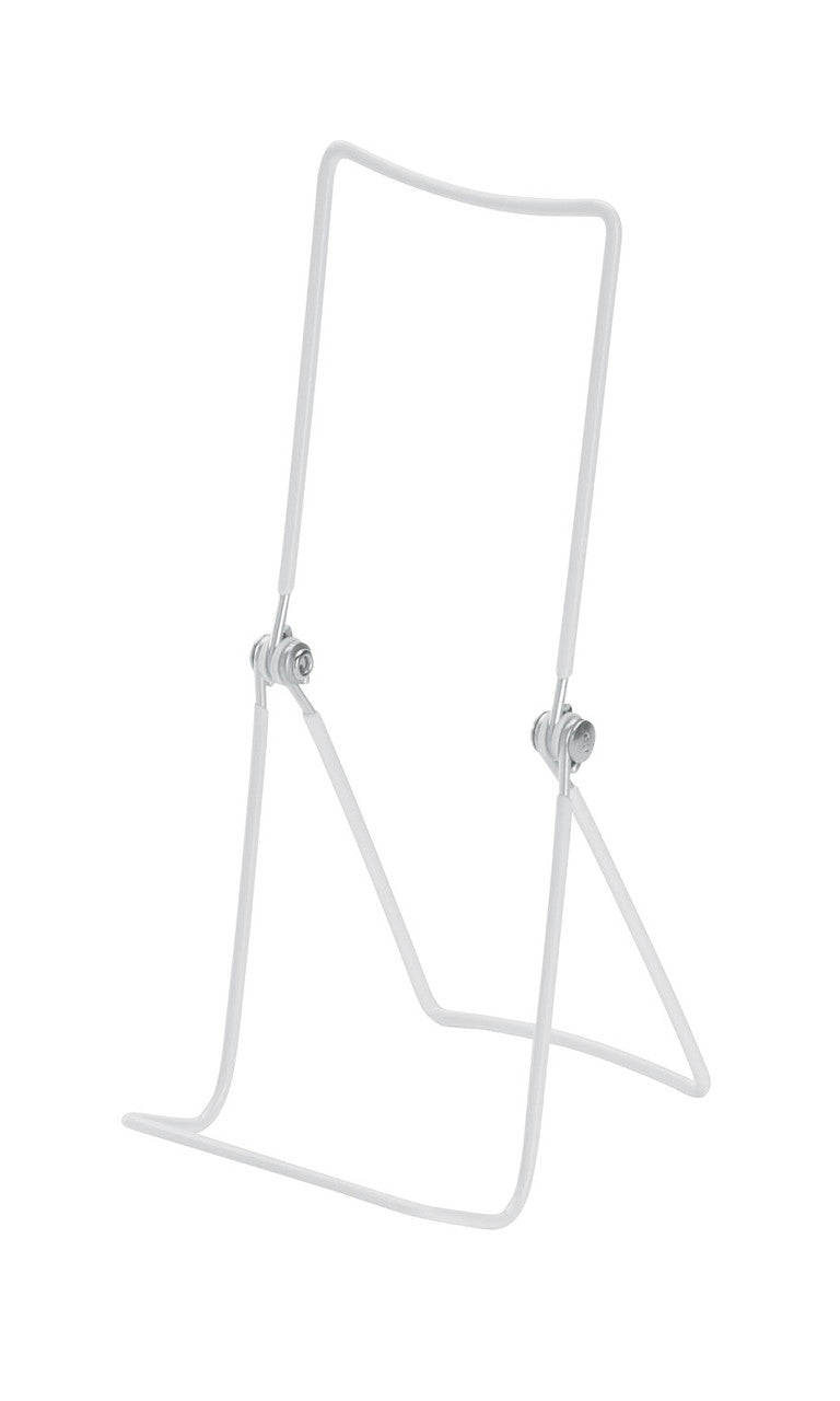 Adjustable White Vinyl Coated Easel Double