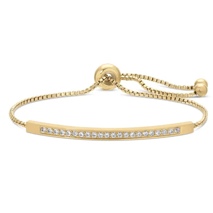 Sparkle Pulley Bracelet Gold