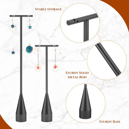 Black Earring Displays