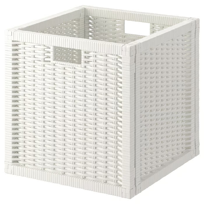 Ikea Branas White Storage Basket Cube