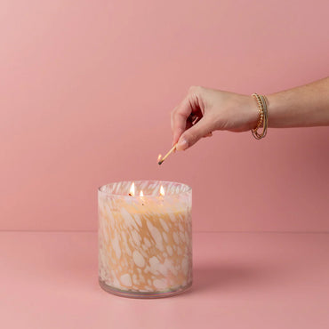 Sweet Grace Candle #058 – Iridescent Tortoise Vessel