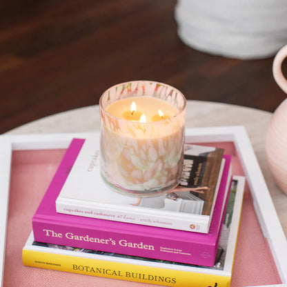 Sweet Grace Candle #058 – Iridescent Tortoise Vessel