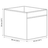 Fabric Storage Cube Gray