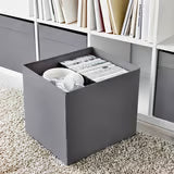 Fabric Storage Cube Gray