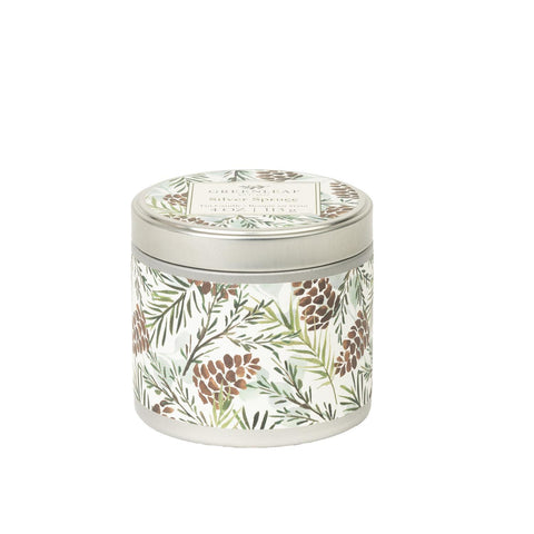 Silver Spruce Tin Candle 4oz