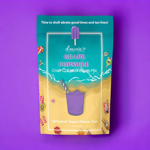 Grape Popsicle Cocktail Slush Mix