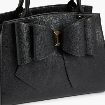 Park Bow Satchel Black