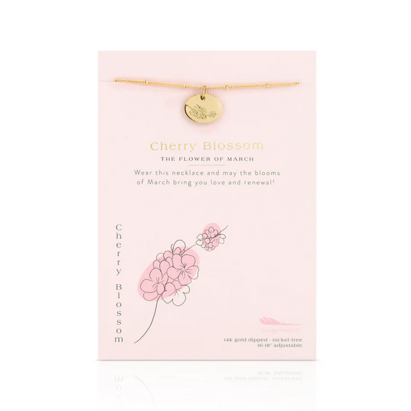 Birth Flower Necklace