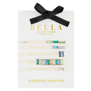 Crystal Bobby Pins - Blue Jewels