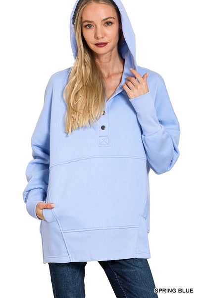 Cozy Casual Pullover for Women Spring Blue