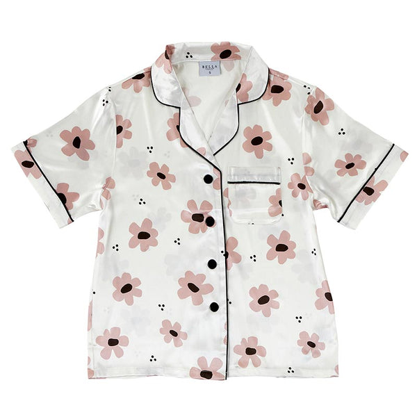 Blush Floral Pajama Set