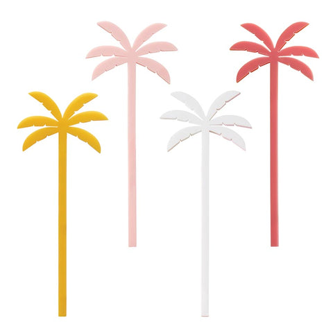 Palm Trees Acrylic Stir Sticks