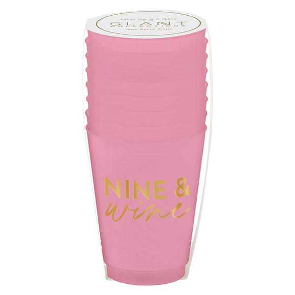 Nine and Wine Party Cup