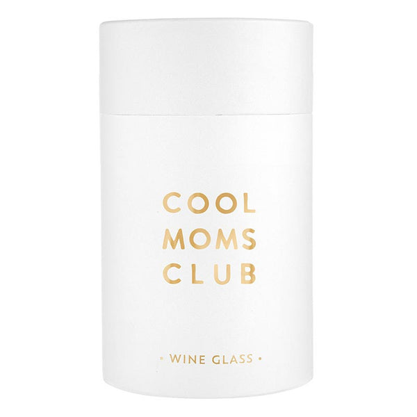 Cool Moms Club Stemless Wine Glass